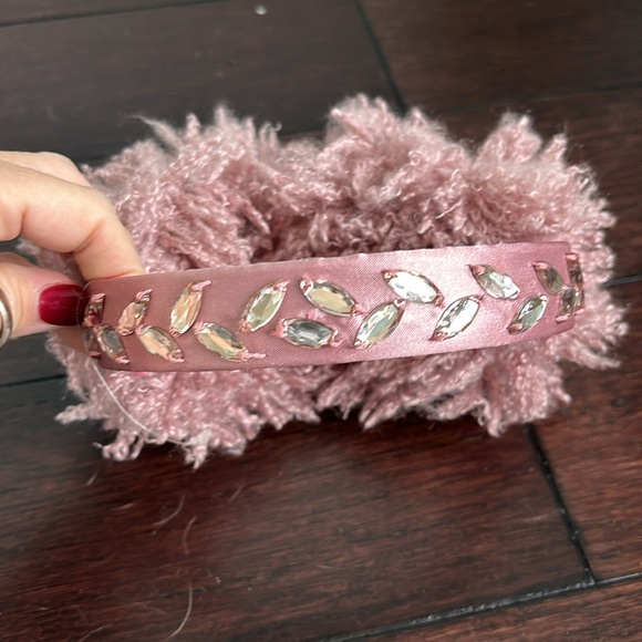 Betsey Johnson Pink Ear Muffs (fancy) - Picture 2 of 6